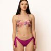 Slip fuxia con fiocco